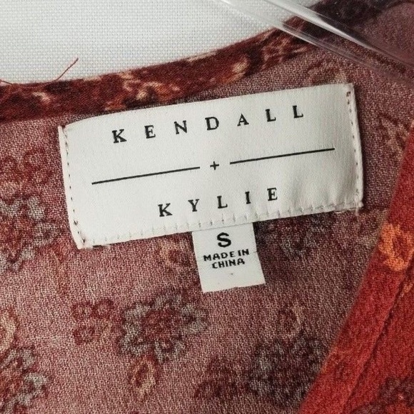 Kendall & Kylie Women's Bohemian Romper Size S - Picture 4 of 5